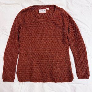 Rust/maroon Anthropologie Sweater (Size S)